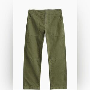 NWT $295 Rag & Bone Khaki Leyton Workwear Pants Olive Green Size 4